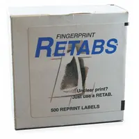 CORTECH Correction Label: White, 8 in Lg, 5 in Ht, 8 in Dp (MPN LE42)