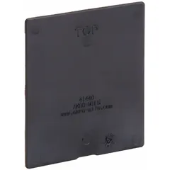 This drawer bin divider from AKRO-MILS measures 3-3/4 inches by 4-3/8 inches and is black in color. It is not electrostatic discharge conductive, making it suitable for general storage applications where static-sensitive components are not present. Compatible with manufacturer model number 31148, it helps organize small parts within compatible drawer bins to prevent mix-ups.