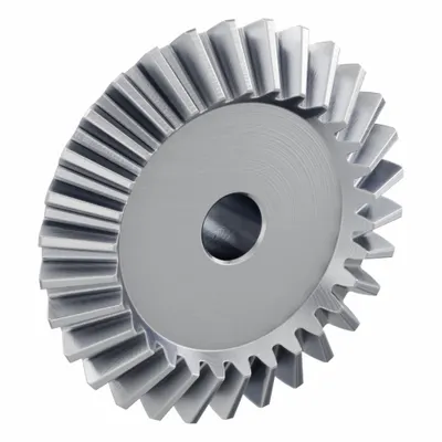 KHK GEARS Bevel Gear: Straight, Gear Ratio 1.5, Module m 2, 30 Teeth, Stainless Steel - Straight Teeth Metric Bevel Gears & Pinions