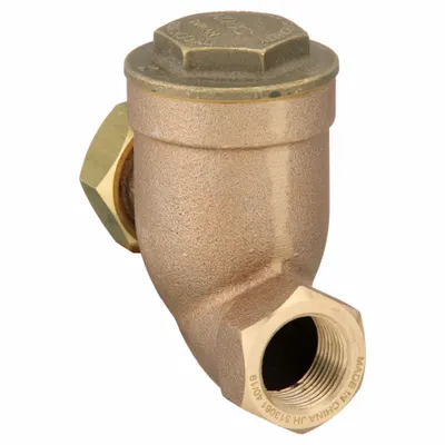 BELL & GOSSETT Steam Trap: Brass Body, Offset Design, 4,200 lb/hr, 3/4 in FNPT Inlet - Brass Offset Thermostatic Steam Traps