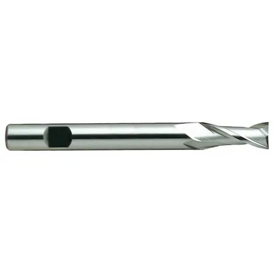 YG-1 Square End Mill: High Speed Steel, TiCN Coated, 2 Flute, 5/16" Mill Dia - General Purpose High-Speed Steel Square End Mills