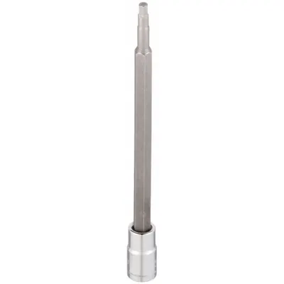 WESTWARD Socket Bit: 1/4 in Drive Size, Hex Tip, 7/64 in Tip Size, 4 3/4 in Overall Lg - Hex Bit Sockets