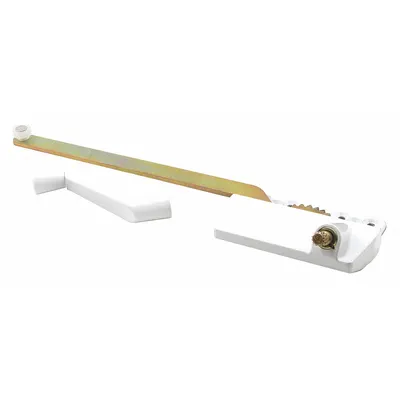 PRIME-LINE Window Operator: Crank, Handle Included, Left-Hand, Surface, White - Awning & Casement Window Operators & Handles
