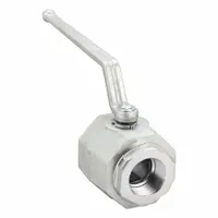 PARKER Hydraulic Ball Valve: Not Lockable, 12.05 in Handle Lg, Two Positions, Two-Way Ways, 2 in NPT (MPN BVAH32NSS1N)