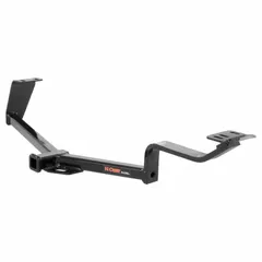 This CURT Class I trailer hitch is designed for the Honda ILX. It is constructed from carbon steel with a powder-coated finish. The hitch has a gross trailer weight capacity of 2,000 lb and a gross vehicle weight capacity of 2,000 lb. Drilling is required for installation.