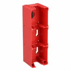 This battery rack organizes and secures batteries inside PACKOUT rolling tool boxes. It fits the modular system, keeping batteries upright and accessible on job sites or in workshops. Constructed of red polymer, it measures 4 in W x 13 in H x 12 3/4 in L.