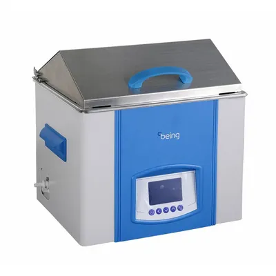 BEING SCIENTIFIC Water Bath: 10 L Capacity, 100°C Max Temp, Stainless Steel, +/-0.3°C, LCD - General Purpose Water Baths