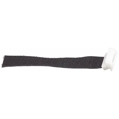 CORTECH Security Curtain Tabs: Plastic, Matte, 20 lb Wt Capacity, 10 - Replacement Tabs for Institutional Shower Curtain Systems