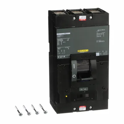 SQUARE D Molded Case Circuit Breaker: 150 A Amps, 22kA at 600V AC, Fixed, Line/Load Lug - H-Frame Square D Molded Case Circuit Breakers