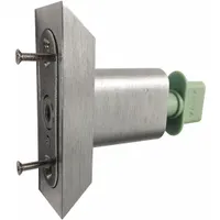 DELTA LOCK Sliding Door Lock: 2 1/2 in Lg, 7/8 in Wd, 2 3/4 in Ht (MPN G085051)