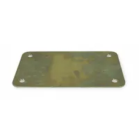 HUBBELL KILLARK Interior Panel: Back Panel Panel, 9 in Overall Ht, 9 in Overall Wd, Aluminum, 17618