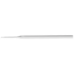 This sterile, individually wrapped aspirating pipette is made of polystyrene. It is designed for single-use transfer and aspiration of small liquid volumes in laboratory settings, including cell culture and microbiology work.