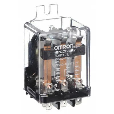 OMRON Flange Mount Relay: Surface (Side Flange) Mounted, 30 A Current Rating - Surface-Mounted Relays
