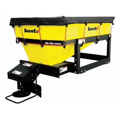 SNOWEX Tailgate Spreader: Vehicle Battery-Powered, Compatible With: Truck, Broadcast - In-Bed Spreaders