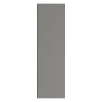 ASI GLOBAL Partition Column: Plastic Polymer, Pebble, Charcoal, 82 in Ht, 24 in Wd, 1 in Thick (MPN 40-90872453-9237)