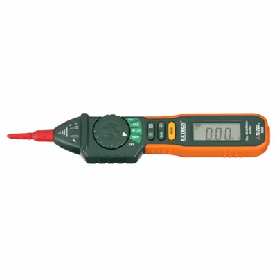 EXTECH Digital Multimeter: Avg, CAT III 600V, 600 V Max AC Volt Measurement - Standard Feature Multimeters