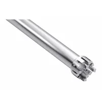 Dispersing tool for use with IKA model 0025002501. Operates at up to 25,000 RPM for mixing, emulsifying, and particle size reduction in laboratory and industrial processes