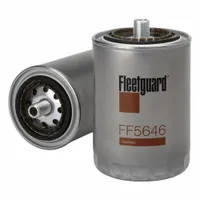 FLEETGUARD Fuel Filter: Spin-On, 6 1/4 in Overall Lg, 3 3/4 in Outside Dia, 2 7/16 in Inside Dia (MPN FF5646)