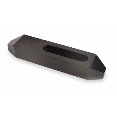 TE-CO Tapered Nose Plain Clamp: For 16 mm Stud Dia, 64 mm L x 32 mm W x 16 mm H - Standard Setup Clamps