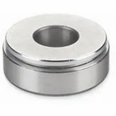 Self-lubricating thrust spherical bearing with PTFE liner for oscillating or tilting loads. Metric dimensions: 40 mm bore, 105 mm outside diameter, 21.5 mm outer ring width. Suitable for heavy machinery applications such as hydraulic cylinders and construction equipment.