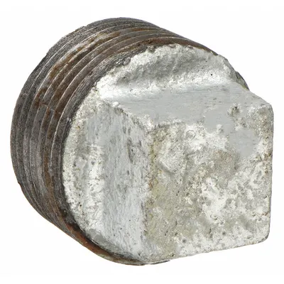 OEM Plug: Plug, 3/8 in, NPT Threaded, Malleable Iron - Medium-Pressure Threaded Pipe Fittings