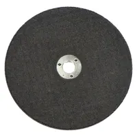 SAIT Abrasive Cut-Off Wheel: Type 1, 4" x 1/8" x 3/8", Aluminum Oxide, 24 Grit, A24R (MPN 23075)