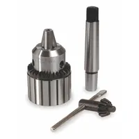 MILWAUKEE Drill Chuck: MT3, 3/16 in to 3/4 in Capacity, 48-66-3160/48-66-4020 Key, Ball Bearing (MPN 49-22-1550)