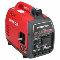 HONDA Portable Generator: Inverter, Gasoline, 1,800 W Running, 2,200 W Starting, 120V AC, Recoil (MPN EU2200TAN4)