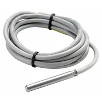 Temperature Sensor: Remote Cable, -40°F to 248°F, Stainless Steel, Single Measurement, Metal (MPN A99BC-300C)
