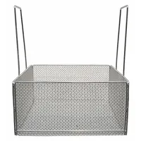 MARLIN STEEL WIRE PRODUCTS Parts Washer Basket: Rectangular, Stainless Steel, Silver, 9 in Basket Ht (MPN 00-00007001A-31)