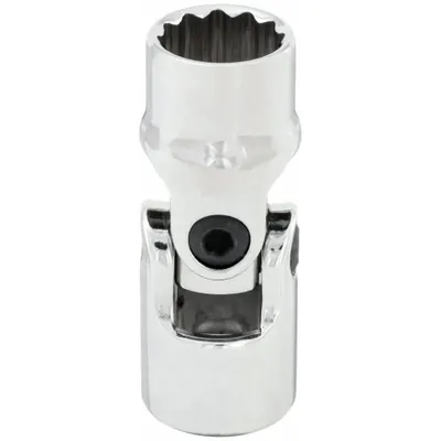 WESTWARD Flex Socket: 1/2 in Drive Size, 9/16 in Socket Size, 12-Point, Std - 1/2" Drive SAE Flex Sockets