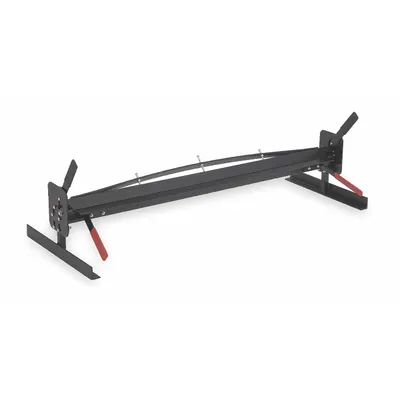 MALCO Mini Brake: Hand Lever, 22 ga Capacity, 48 in Max. Bending Wd - Manual Straight Brakes