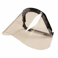 BULLARD Face Shield: Uncoated, Dielectric, Neoprene, Clear, Polycarbonate Visor Material, Dielectric (MPN A300BWS60PM)