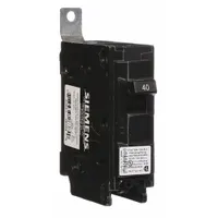 Miniature Circuit Breaker: 40 A Amps, 120/240V AC, 1 Poles, Std (MPN B140H)