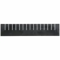 LEWISBINS Divider: 20 5/8 in x 4 1/2 in, Plastic, DC3050-XL (MPN DV2250 XL)