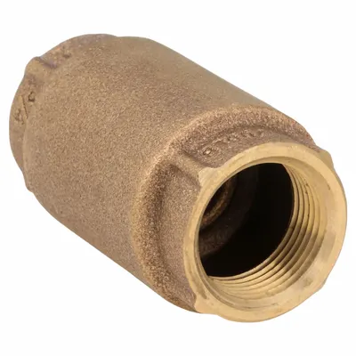 OEM Spring Check Valve: Inline Valve Body - Bronze Poppet Check Valves