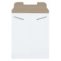 Mailer Envelopes: 9 3/4 in x 12 1/4 in, 9 in x 12 in, 0.028 in Material Thick, White, 100 PK (MPN RM5W)
