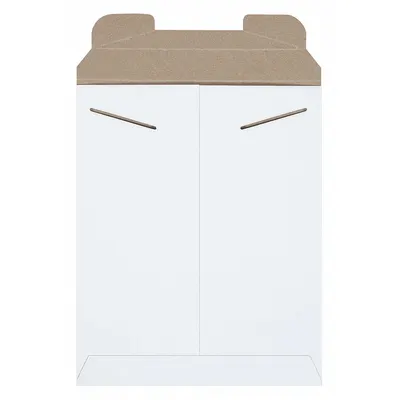 STAYFLATS Mailer Envelopes: 9 3/4 in x 12 1/4 in, 9 in x 12 in, 0.028 in Material Thick - Stayflat Tab-Locking Chipboard Mailers