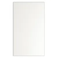 ASI GLOBAL Partition Panel: Steel, Smooth Semi Gloss, White, 58 in Ht, 34 in Wd, 1 in Thick (MPN 40-7133350-29)