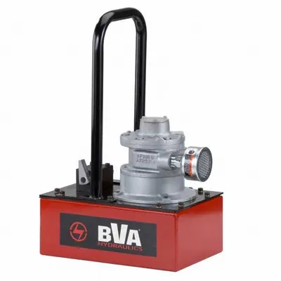 BVA HYDRAULICS Hydraulic Pump: 10,000 psi Max. Op Pressure, 1 gal Reservoir Capacity - High-flow Air-Operated Hydraulic Pump Units