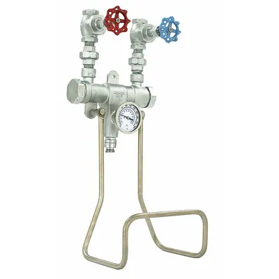 LEONARD VALVE Hose Station: 6 gpm Max. Flow Rate, 3/4 in, FNPT x MGHT - Hose Stations