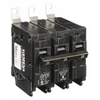 Miniature Circuit Breaker: 25 A Amps, 240V AC, 3 Poles, Std (MPN B325)