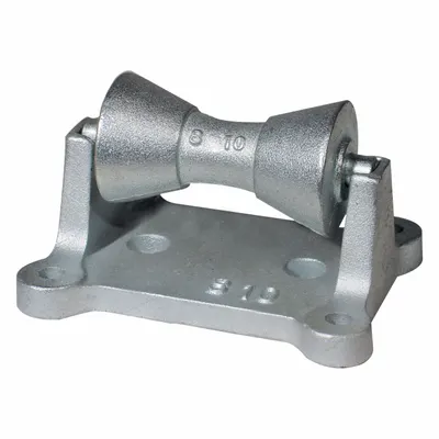 ANVIL Steel Pipe Roll Stand: For 4 in – 6 in Pipe, 950 lb Load Capacity - Surface-Mount Tube & Pipe Rollers