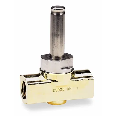Dayton Solenoid Valve Body: 2-Way, Normally Closed, 3/8 in Pipe Size, Brass Body - 2-Way/2-Position, Normally Closed Solenoid Valves Bodies