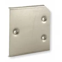 HUBBELL KILLARK Interior Panel: Back Panel Panel, 5 in Overall Ht, 5 in Overall Wd, Aluminum, 6064