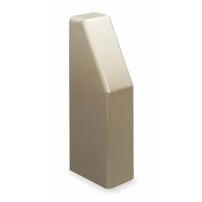 BEACON MORRIS Hydronic Baseboard Heater Assembly Component: End Components, Beige - Trim & Finishing for Hydronic Baseboard Heaters