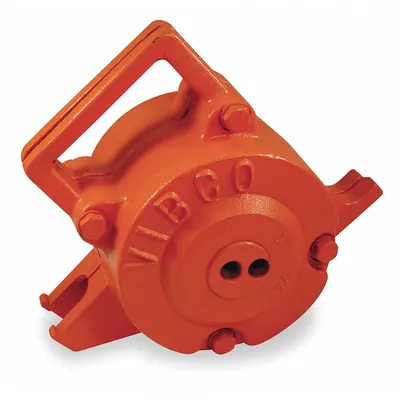 VIBCO Pneumatic Vibrator: 6,100 lbf Max Force, 9,000 vpm Max Vibration Speed - General Purpose High Frequency Vibrators