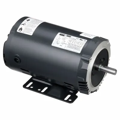 Dayton General Purpose Motor: C-Face/Rigid Base Mount, Open Drip Proof, 2 hp, 230/460V AC - C-Face with Rigid Base 3-Phase General Purpose AC Motors