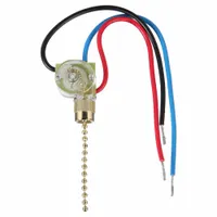 HUBBELL WIRING DEVICE-KELLEMS Pull Chain Switch (MPN RL120)