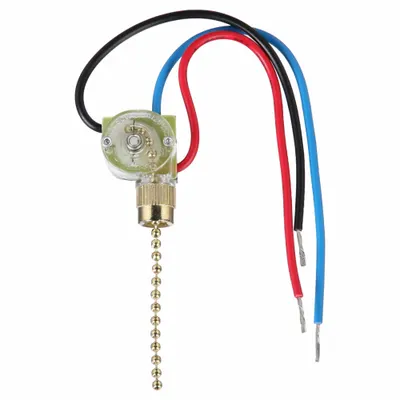 HUBBELL WIRING DEVICE-KELLEMS Pull Chain Switch (MPN RL120) - Pull Chain Switches